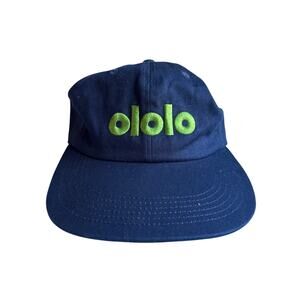 ololo Afton Adjustable Navy Blue Baseball Cap